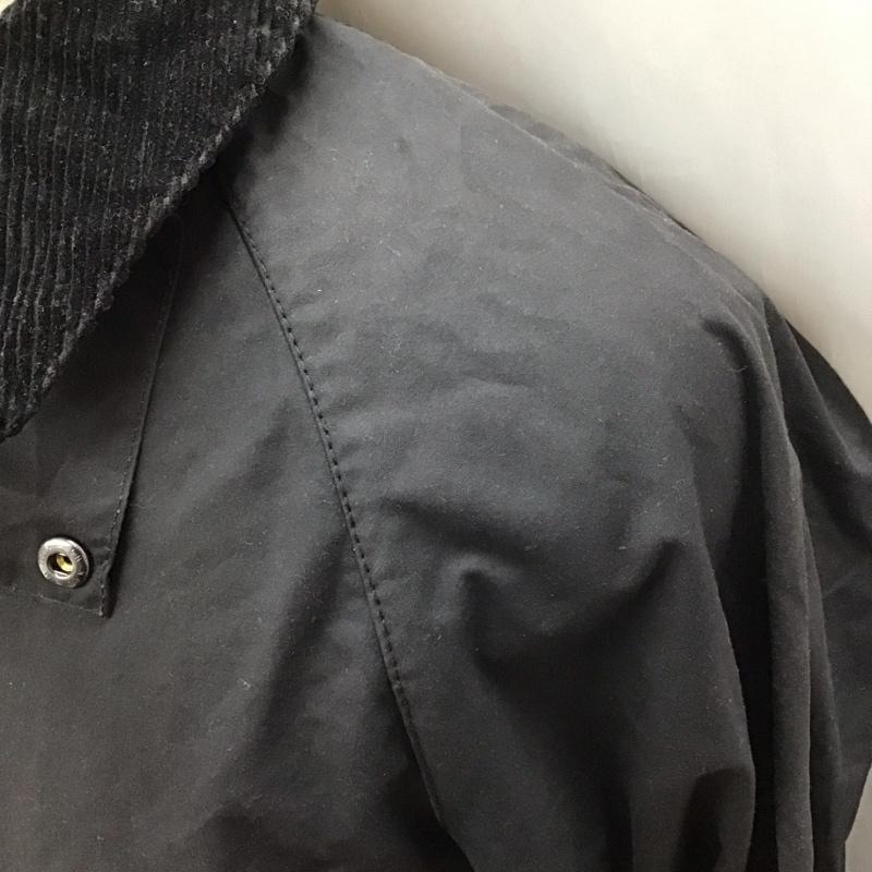 バーブァー Barbour ジャケット、上着 ジャンパー、ブルゾン ジップアップジャケット ジャンパー ジャケット カジュアルジャケット アウター 38 無地 黒 / ブラック /  メンズ USED 古着 中古 10114119