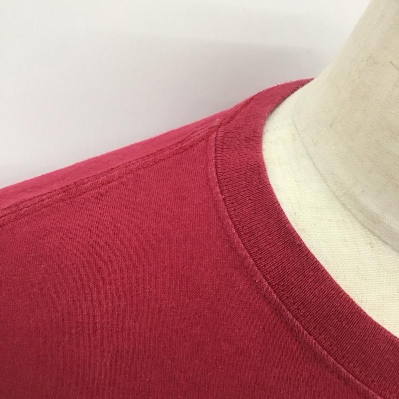 ギルダン GILDAN Tシャツ 半袖 クルーネック ロゴ XL ロゴ、文字 ボルドー / ボルドー /  メンズ USED 古着 中古 10123007