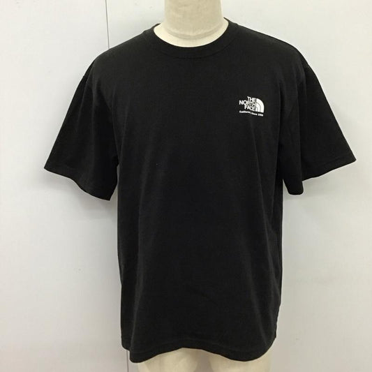ザノースフェイス THE NORTH FACE Tシャツ 半袖 NT32332 ショートスリーブヒストリカルロゴティー XL ロゴ、文字 黒 / ブラック /  レディース USED 古着 中古 10116517
