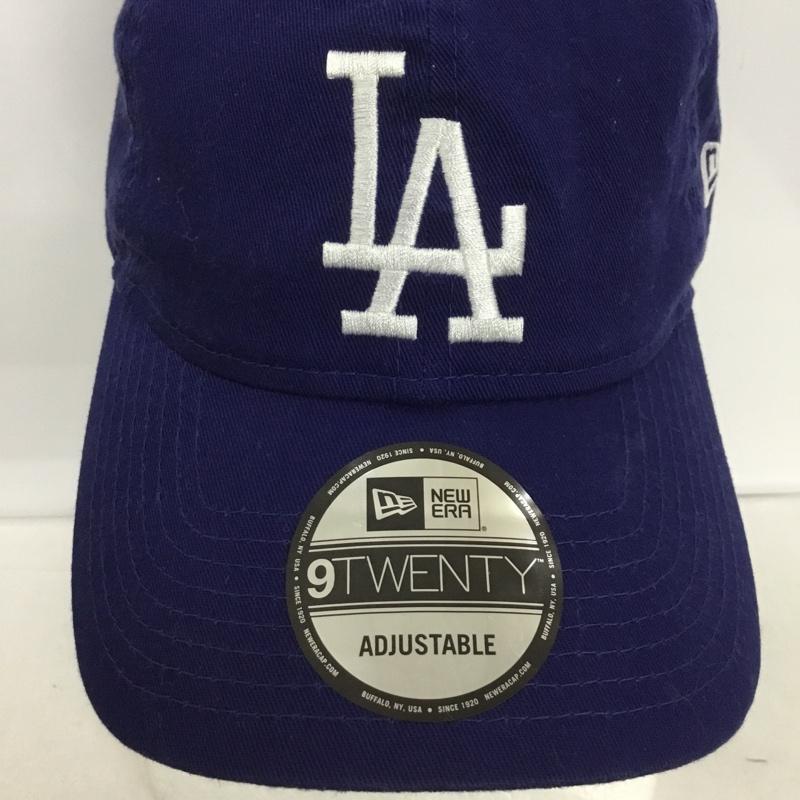 ニューエラ NEW ERA 帽子 キャップ LA ロサンゼルス ドジャース メジャーリーグ 9TWENTY ロゴ、文字 青 / ブルー /  メンズ USED 古着 中古 10134283