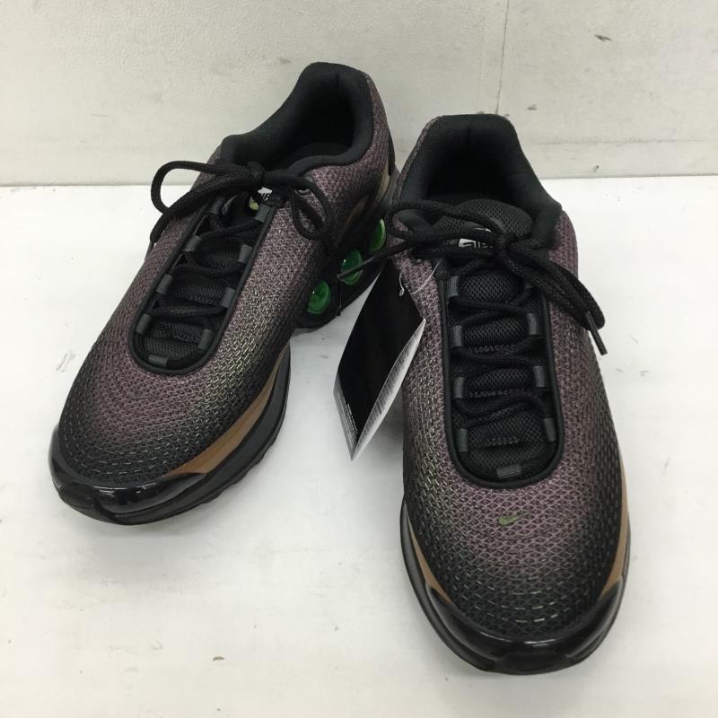 ナイキ NIKE スニーカー スニーカー IB8065-045 AIR MAX DN OFF NOIR/LT LEMON TWIST-LT BRITISH TAN 28.0cm ロゴ、文字 黒 / ブラック / X 紫 / パープル / X 緑 / グリーン /  メンズ USED 古着 中古 10141694