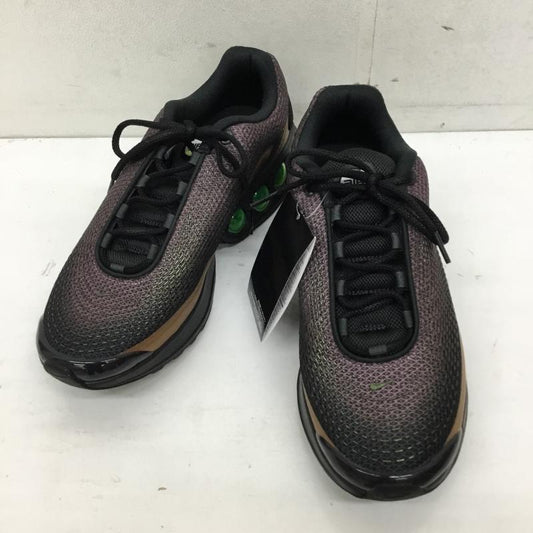 ナイキ NIKE スニーカー スニーカー IB8065-045 AIR MAX DN OFF NOIR/LT LEMON TWIST-LT BRITISH TAN 28.0cm ロゴ、文字 黒 / ブラック / X 紫 / パープル / X 緑 / グリーン /  メンズ USED 古着 中古 10141694