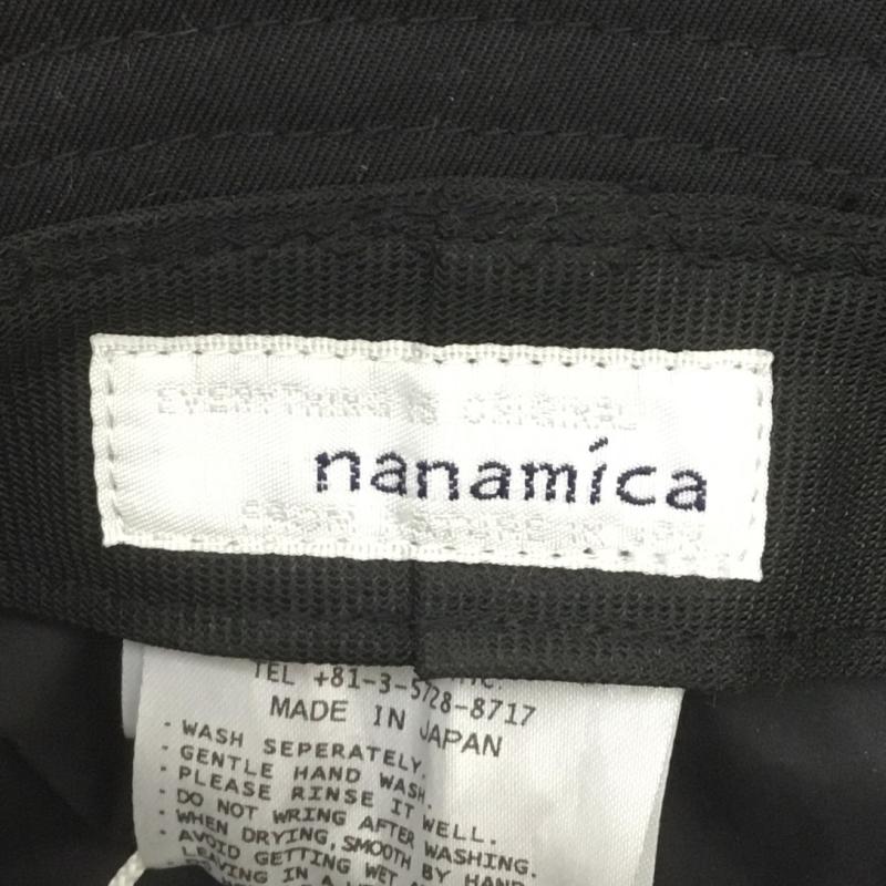 ナナミカ nanamica 帽子 ハット GORE-TEX Hat ゴアテックスハット バケット SUPF032 ロゴ、文字 黒 / ブラック /  メンズ USED 古着 中古 10108205