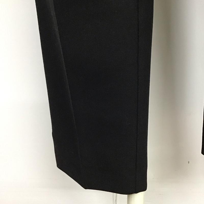 ザラ ZARA パンツ スラックス スラックス ワイドパンツ センタータックパンツ M 無地 黒 / ブラック /  レディース USED 古着 中古 10118520