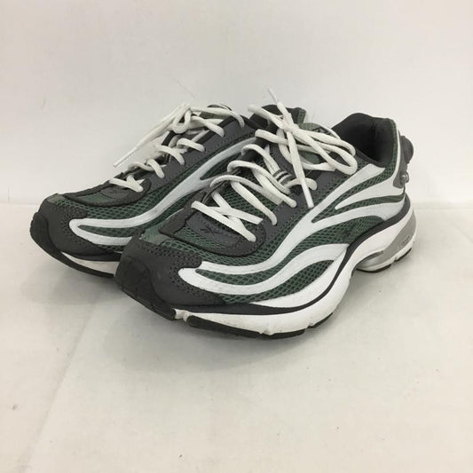 リーボック Reebok スニーカー スニーカー 100074441 PREMIER PUMP PARIS TRAINER 23.5cm 23.5cm ロゴ、文字 白 / ホワイト / X 緑 / グリーン / X 灰 / グレー /  レディース USED 古着 中古 10133608