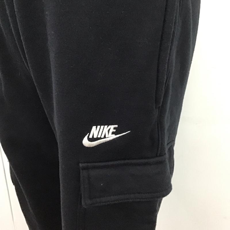 ナイキ NIKE パンツ ワークパンツ、ペインターパンツ cd3130-010 スウェットジョガーパンツ スポーツウェア クラブ フリース カーゴ パンツ S 無地 黒 / ブラック /  メンズ USED 古着 中古 10124314