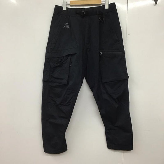 ナイキ NIKE パンツ ワークパンツ、ペインターパンツ bq7294-010 カーゴパンツ ワイドパンツ カジュアルパンツ S ロゴ、文字 黒 / ブラック /  メンズ USED 古着 中古 10142983