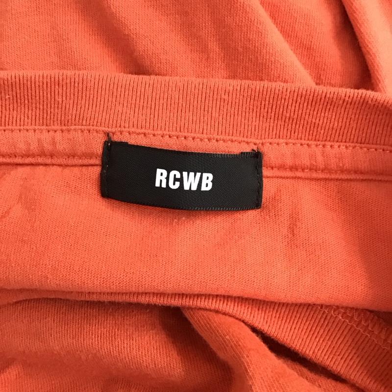 アールシーダブリュービー RCWB Tシャツ 半袖 420BAH90-1170 RODEO CROWNS WIDE BOWL イーグルフリルTシャツ FREE プリント 赤 / レッド /  レディース USED 古着 中古 10118794