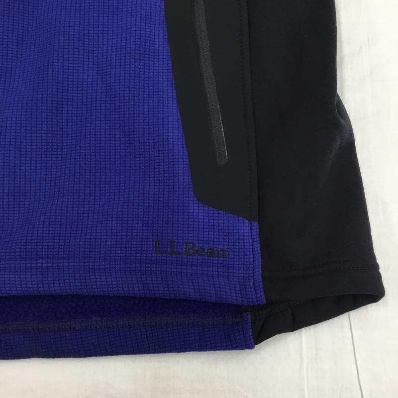 エルエルビーン L.L.Bean ベスト ベスト フリースベスト XXL 無地 黒 / ブラック / X 青 / ブルー /  メンズ USED 古着 中古 10141051