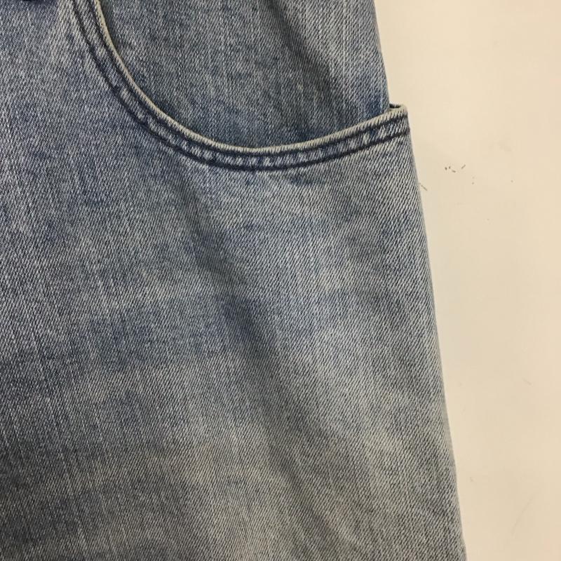 シオタ CIOTA パンツ デニム、ジーンズ nptm-11bg 33インチ 無地 水色 / ライトブルー /  メンズ USED 古着 中古 10144875