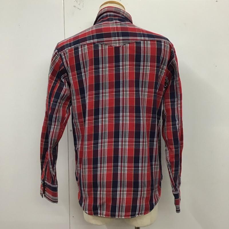 リーバイス Levi s シャツ、ブラウス 長袖 L チェック マルチカラー / マルチカラー /  メンズ USED 古着 中古 10123359