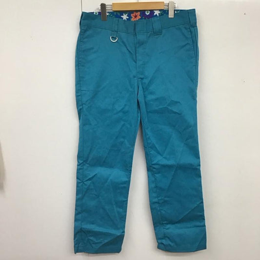 ディッキーズ Dickies パンツ ワークパンツ、ペインターパンツ ワークパンツ ワイドパンツ カジュアルパンツ 34 無地 青 / ブルー /  メンズ USED 古着 中古 10123555