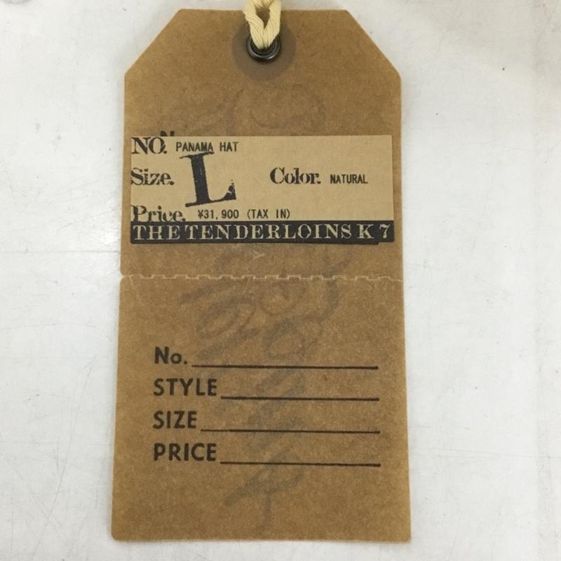 テンダーロイン TENDERLOIN 帽子 ハット パナマハット 無地 マルチカラー / マルチカラー /  メンズ USED 古着 中古 10144310