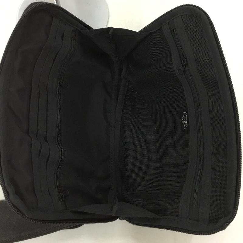 ポーター PORTER ウエストバッグ ウエストバッグ ロゴ、文字 黒 / ブラック /  メンズ USED 古着 中古 10132048