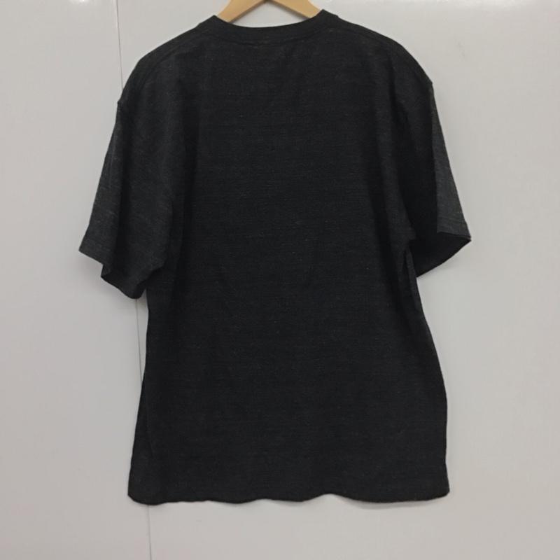 エロスティカ EROSTiKA Tシャツ 半袖 半袖カットソー プリントTシャツ クルーネックカットソー XL プリント 灰 / グレー /  メンズ USED 古着 中古 10134634