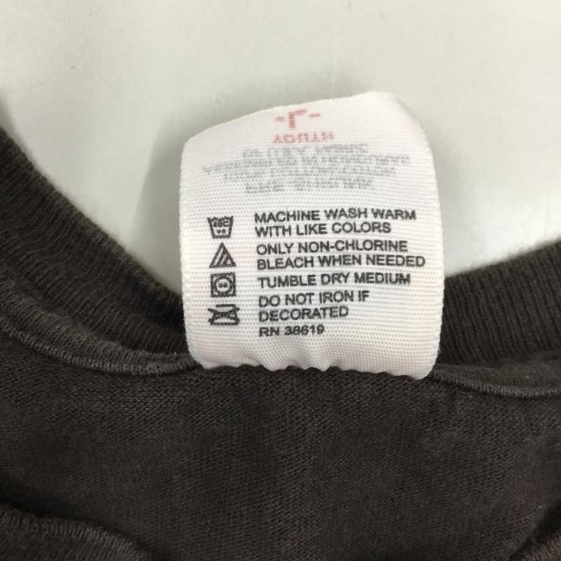 古着 USED Tシャツ 半袖 半袖カットソー プリントTシャツ クルーネックカットソー バンドTシャツ L ロゴ、文字 黒 / ブラック /  メンズ USED 古着 中古 10114169