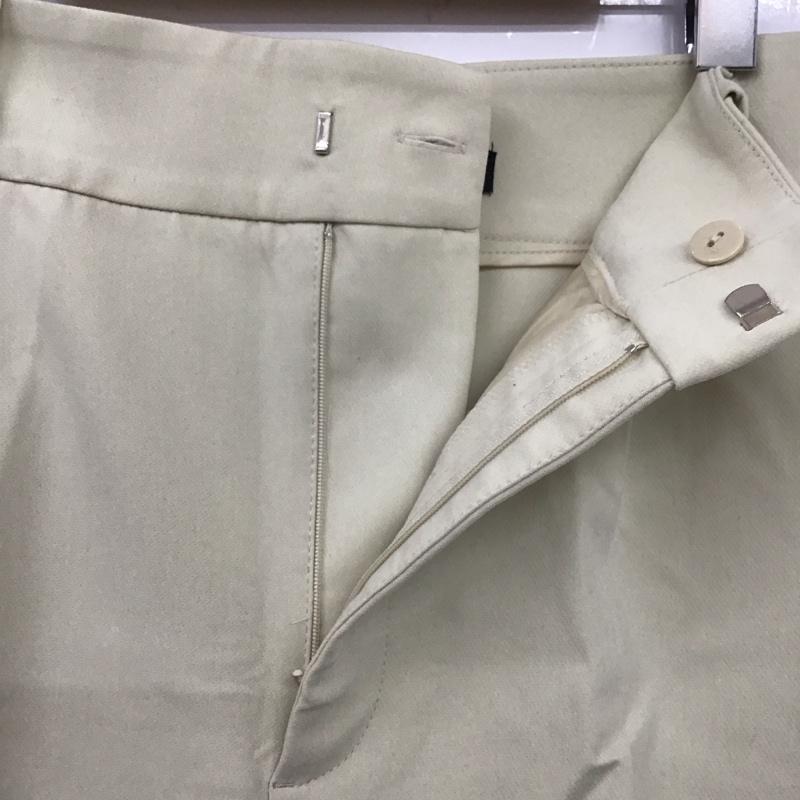 ザラ ZARA パンツ スラックス M 無地 オフホワイト / オフホワイト /  レディース USED 古着 中古 10129665