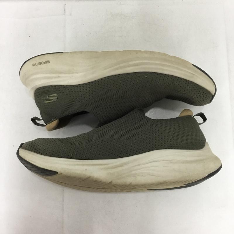 スケッチャーズ SKECHERS スリッポン スリッポン SN232629 VAPOR FOAM COVERT 27.5cm スニーカー 27.5cm ロゴ、文字 カーキ / カーキ /  メンズ USED 古着 中古 10150217