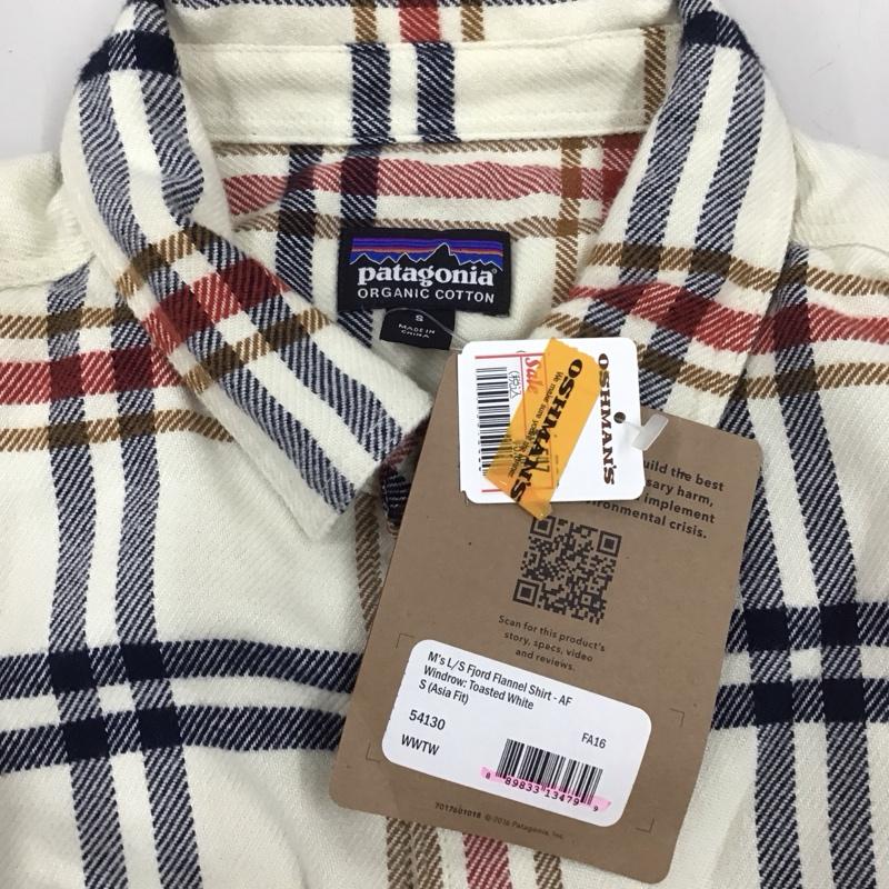 パタゴニア patagonia シャツ、ブラウス 長袖 54130fa16 L/SFjordFlannelShirt 長袖シャツ カジュアルシャツ S チェック マルチカラー / マルチカラー /  メンズ USED 古着 中古 10111720
