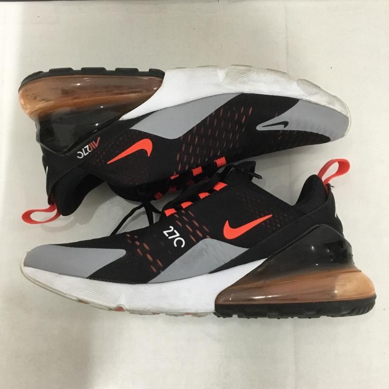ナイキ NIKE スニーカー スニーカー AH8050-015 AIR MAX 270 26.5cm 26.5cm ロゴ、文字 黒 / ブラック / X 灰 / グレー / X 橙 / オレンジ /  メンズ USED 古着 中古 10143018
