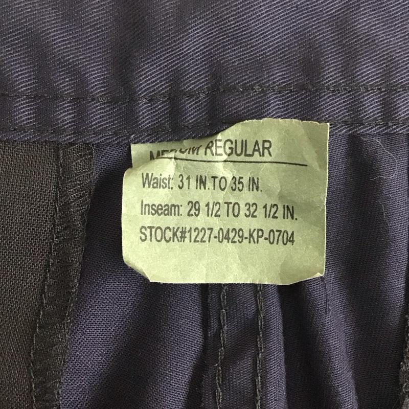 古着 USED パンツ ワークパンツ、ペインターパンツ US古着 カーゴパンツ ワークパンツ ミリタリーパンツ ワイドパンツ M 無地 紺 / ネイビー /  メンズ USED 古着 中古 10107204
