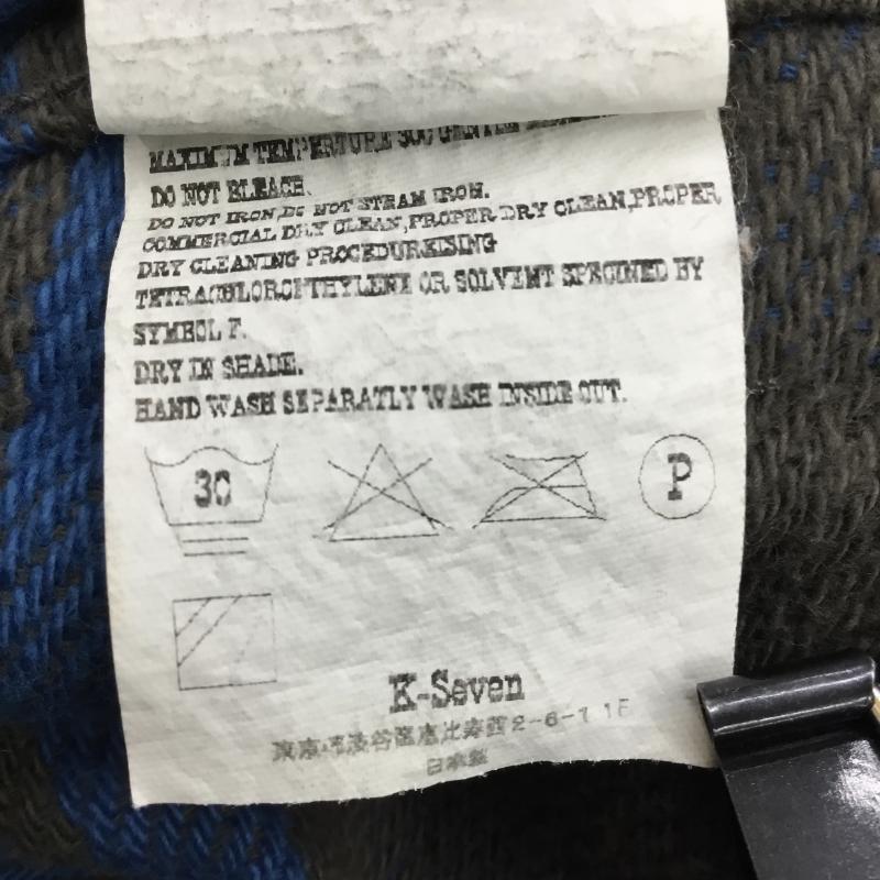 テンダーロイン TENDERLOIN シャツ、ブラウス 長袖 XS チェック 青 / ブルー / X 灰 / グレー /  メンズ USED 古着 中古 10141340
