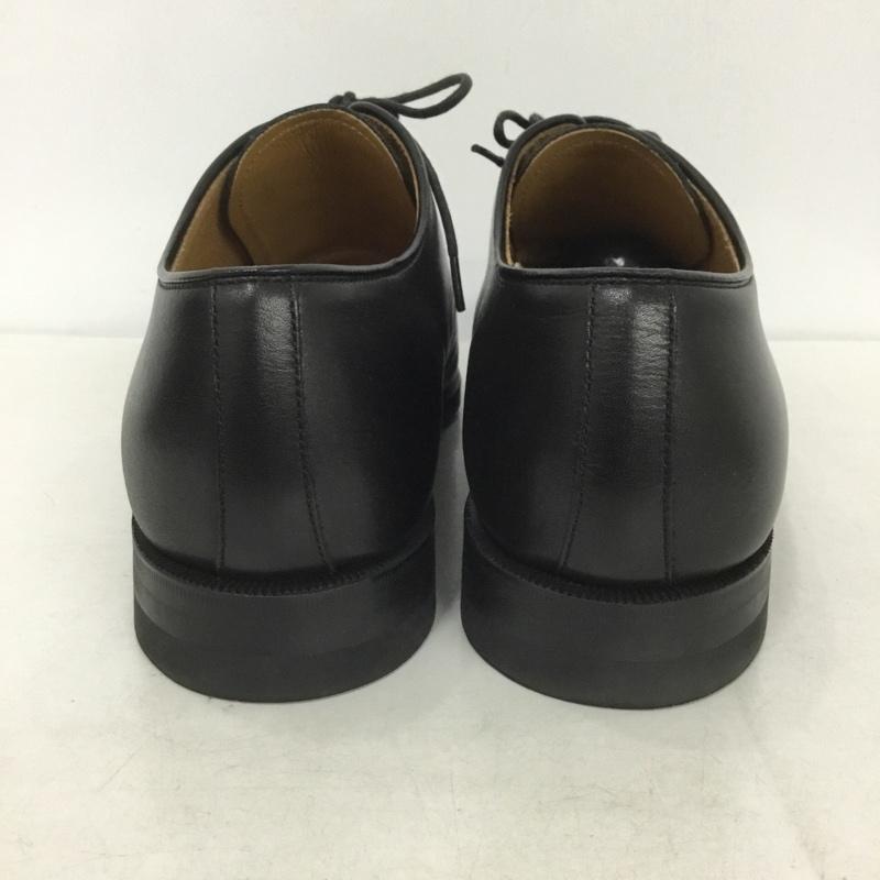 リーガル REGAL 革靴 革靴 JU17 ビジネスシューズ プレーントゥ 25 25.0cm 無地 黒 / ブラック /  メンズ USED 古着 中古 10140788