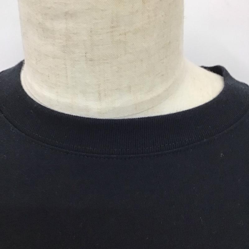 イグザンプル EXAMPLE Tシャツ 半袖 半袖カットソー プリントTシャツ クルーネックカットソー L ロゴ、文字 黒 / ブラック /  メンズ USED 古着 中古 10119518