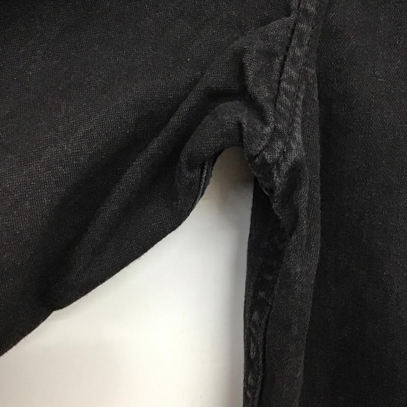 ザラメン ZARA MAN シャツ、ブラウス 長袖 長袖シャツ 無地シャツ カラーシャツ S 無地 黒 / ブラック /  メンズ USED 古着 中古 10133120