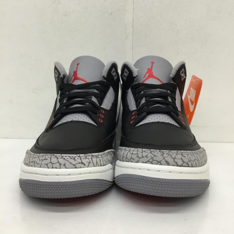 ナイキ NIKE スニーカー スニーカー DN3707-010 Air Jordan 3 Retro Black Cement 27.0cm  黒 / ブラック /  メンズ USED 古着 中古 10129381