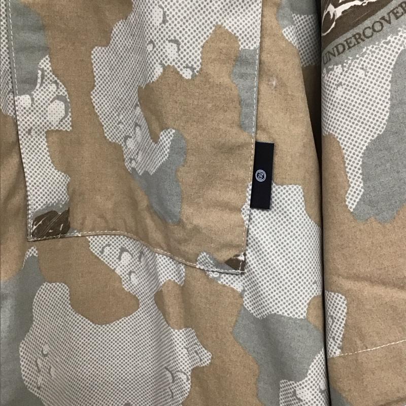 ジーユー GU シャツ、ブラウス 半袖 331-334470 アンダーカバー オーバーサイズ ファティーグシャツ 半袖シャツ L カモフラージュ柄・迷彩 マルチカラー / マルチカラー /  メンズ USED 古着 中古 10133170