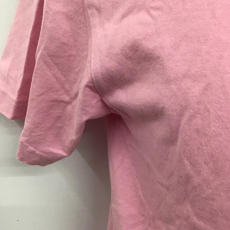 エクストララージ XLARGE Tシャツ 半袖 半袖カットソー プリントTシャツ クルーネックカットソー M ロゴ、文字 桃 / ピンク /  メンズ USED 古着 中古 10114192