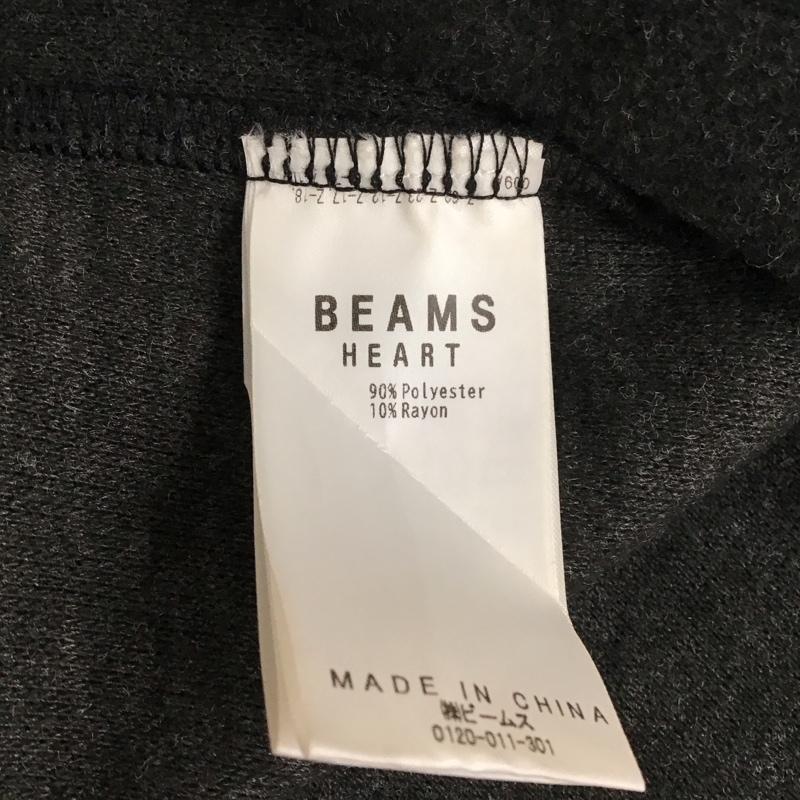 ビームス ハート BEAMS HEART ベスト ベスト ニットベスト ノースリーブニット Vネック ロングベスト FREE 無地 灰 / グレー /  レディース USED 古着 中古 10110904