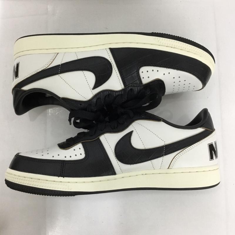 ナイキ NIKE スニーカー スニーカー FQ8127-030 TERMINATOR LOW PRM 28.5cm 28.5cm ロゴ、文字 白 / ホワイト / X 黒 / ブラック /  メンズ USED 古着 中古 10129094