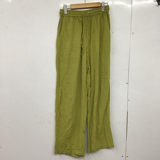 フリークスストア FREAK S STORE パンツ スラックス FREE 無地 薄緑 / ライトグリーン /  レディース USED 古着 中古 10147185