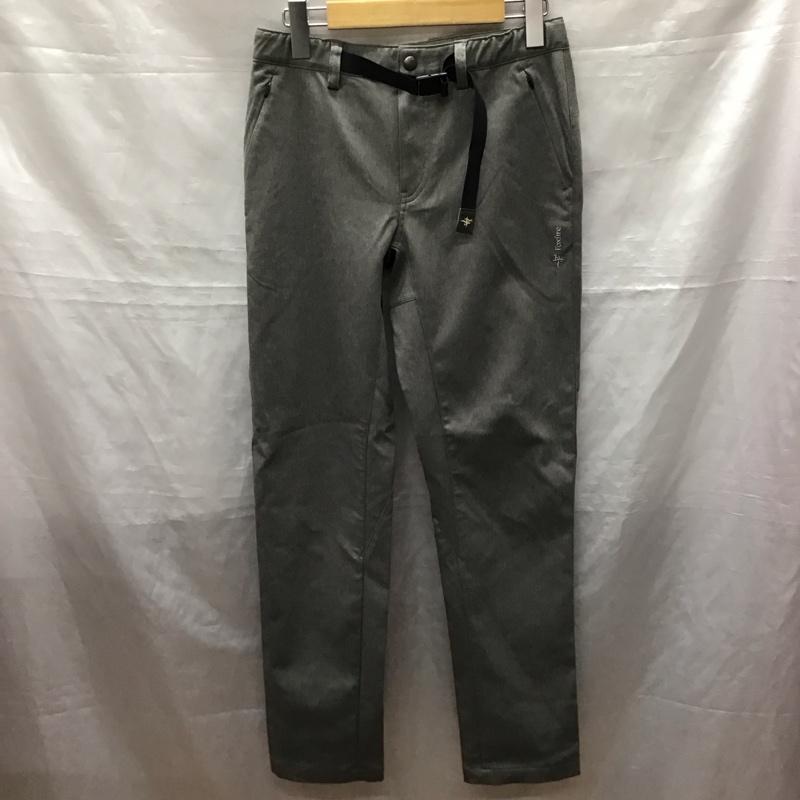 フォックスファイヤー FOXFIRE ボトムス ボトムス 8114141 サーモコアパンツ アウトドア ロングパンツ M ロゴ、文字 灰 / グレー /  レディース USED 古着 中古 10123308