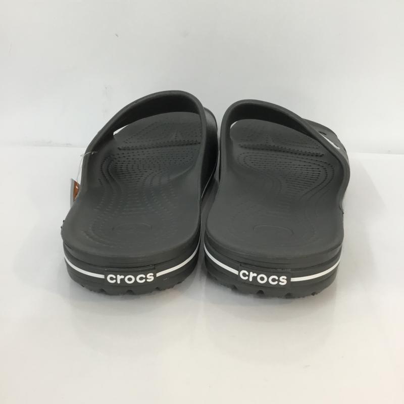 クロックス crocs サンダル サンダル 204108-02S Crocband II Slide シャワーサンダル 27.0cm 無地 黒 / ブラック /  メンズ USED 古着 中古 10119321