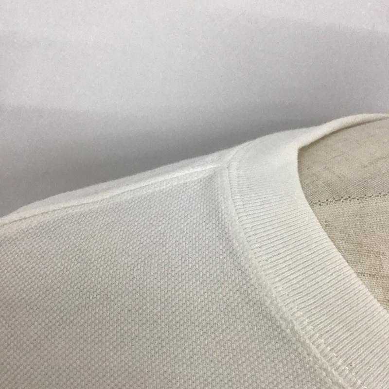 チャムス CHUMS カットソー 長袖 長袖カットソー プリントカットソー クルーネック XL ロゴ、文字 白 / ホワイト /  メンズ USED 古着 中古 10126529