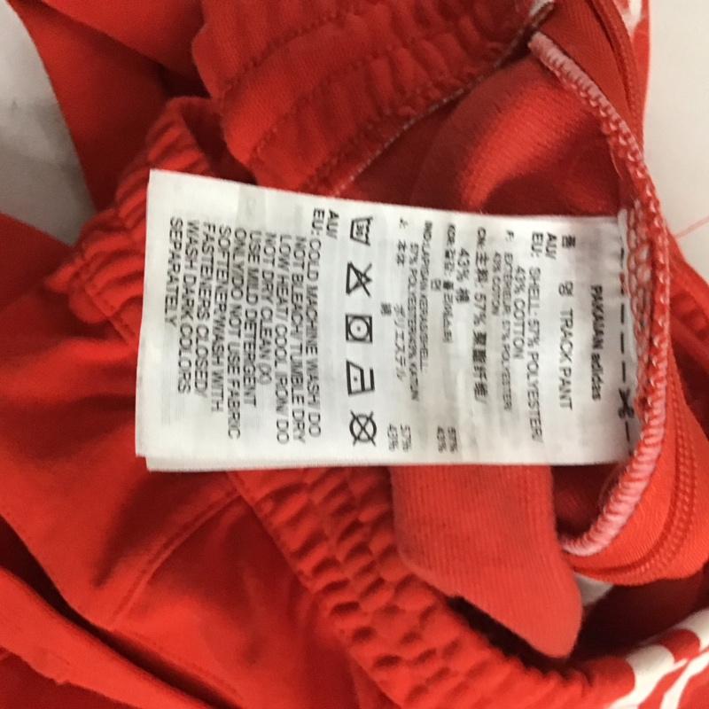 アディダス adidas ボトムス ボトムス DH2716 トラックパンツ ジャージ イージー ラインパンツ M 無地 赤 / レッド /  レディース USED 古着 中古 10129778
