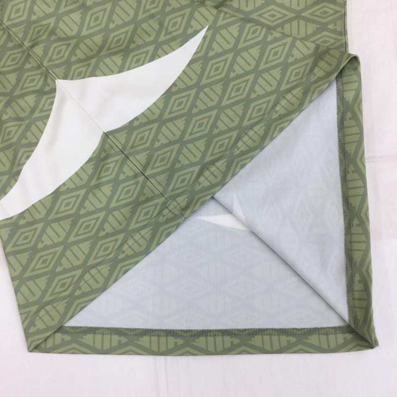 ハフ HUF カットソー 半袖 24SS UMBRO ART PANEL TEAM JERSEY S ロゴ、文字 X 総柄 緑 / グリーン /  メンズ USED 古着 中古 10134993