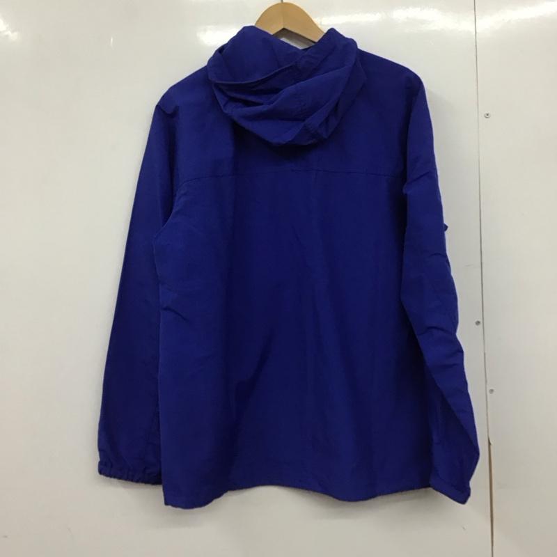 モンベル mont-bell ジャケット、上着 ジャンパー、ブルゾン ジップアップジャケット ナイロンジャケット アウター パーカー M ロゴ、文字 青 / ブルー /  メンズ USED 古着 中古 10149006