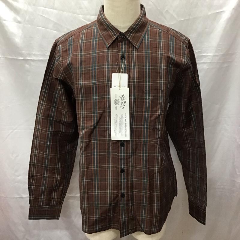 インヘリット INHERIT シャツ、ブラウス 長袖 長袖シャツ カラーシャツ ポケットシャツ 長袖カットソー チェックシャツ XL チェック マルチカラー / マルチカラー /  メンズ USED 古着 中古 10114362