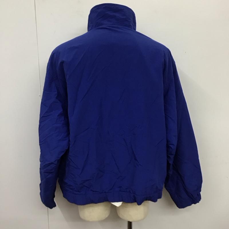 エディーバウアー Eddie Bauer ジャケット、上着 ジャンパー、ブルゾン L ロゴ、文字 青 / ブルー /  メンズ USED 古着 中古 10115263