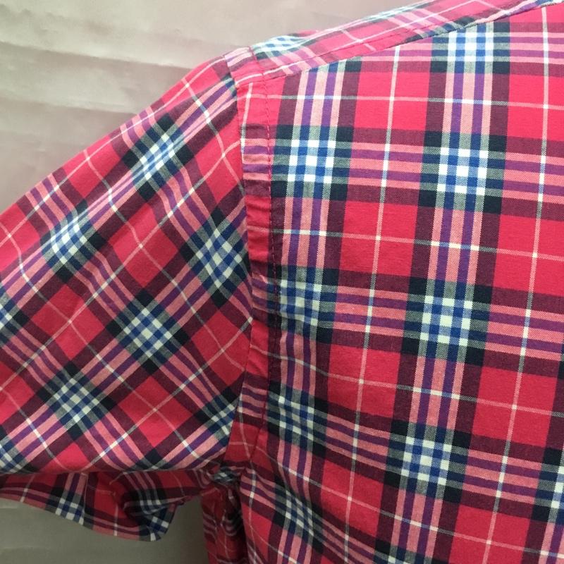 ホリスター Hollister シャツ、ブラウス 半袖 ボタンダウンシャツ S チェック マルチカラー / マルチカラー /  メンズ USED 古着 中古 10108979