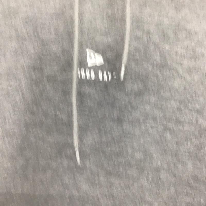 ニューエラ NEW ERA パーカー 長袖 長袖パーカー プルオーバーパーカー スウェット XL ロゴ、文字 灰 / グレー /  メンズ USED 古着 中古 10148115