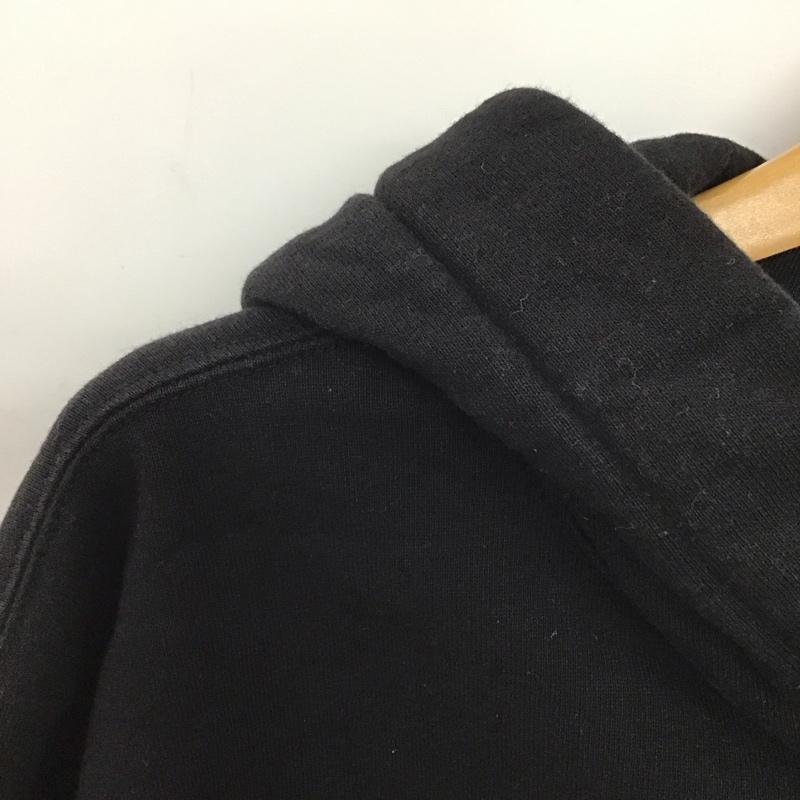 シュプリーム Supreme パーカー 長袖 プルオーバーパーカー スウェット L ロゴ、文字 黒 / ブラック /  メンズ USED 古着 中古 10145530