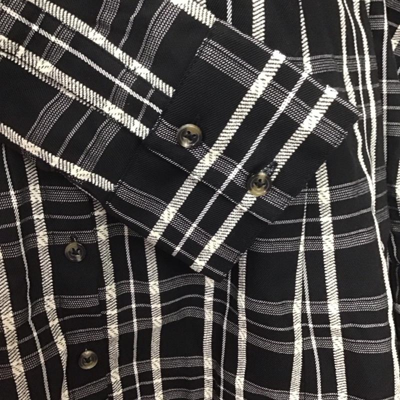 スライ SLY ワンピース ひざ丈スカート 030eaa33-3330 JQ LINE CHECK SH ワンピース 1 チェック 白 / ホワイト / X 黒 / ブラック /  レディース USED 古着 中古 10108513