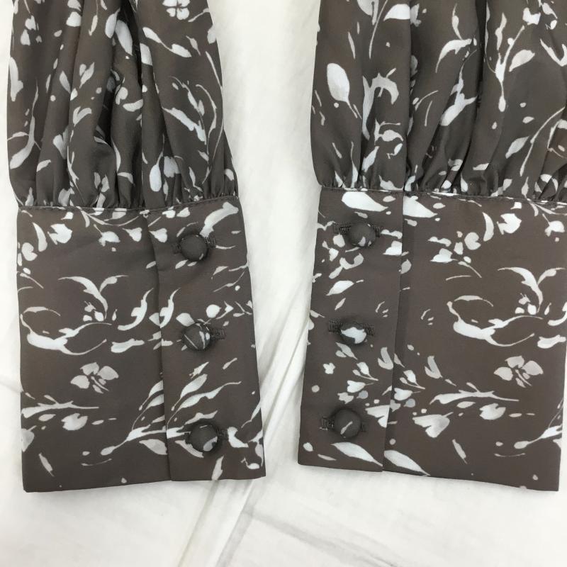 マーキュリーデュオ MERCURYDUO ワンピース ロングスカート S 総柄 茶 / ブラウン / X 白 / ホワイト /  レディース USED 古着 中古 10129975