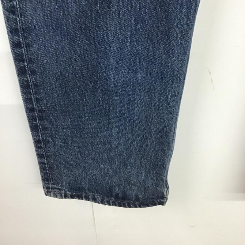 リーバイストラウスアンドコー Levi Strauss & co. パンツ デニム、ジーンズ デニムパンツ ストレートパンツ ワイドパンツ カジュアルパンツ 40 無地 インディゴ / インディゴ /  メンズ USED 古着 中古 10112485