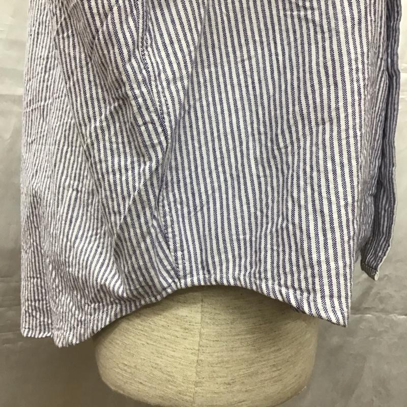 ユーエスポロアッスン U.S.POLO ASSN. シャツ、ブラウス 半袖 半袖シャツ カラーシャツ 半袖カットソー ストライプシャツ L ストライプ マルチカラー / マルチカラー /  メンズ USED 古着 中古 10116959